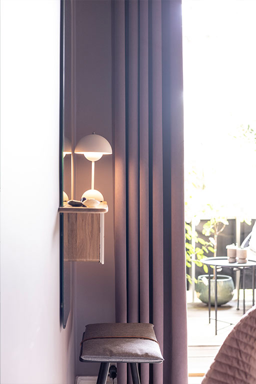  Efter-billede: Stue på Frederiksberg med nordisk design efter stor renovering – Gindretningsprojekter.